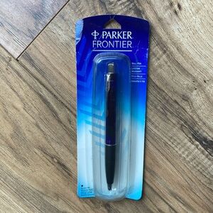 Parker Frontier Ball Pen NIP Blue Vintage Janesville WI